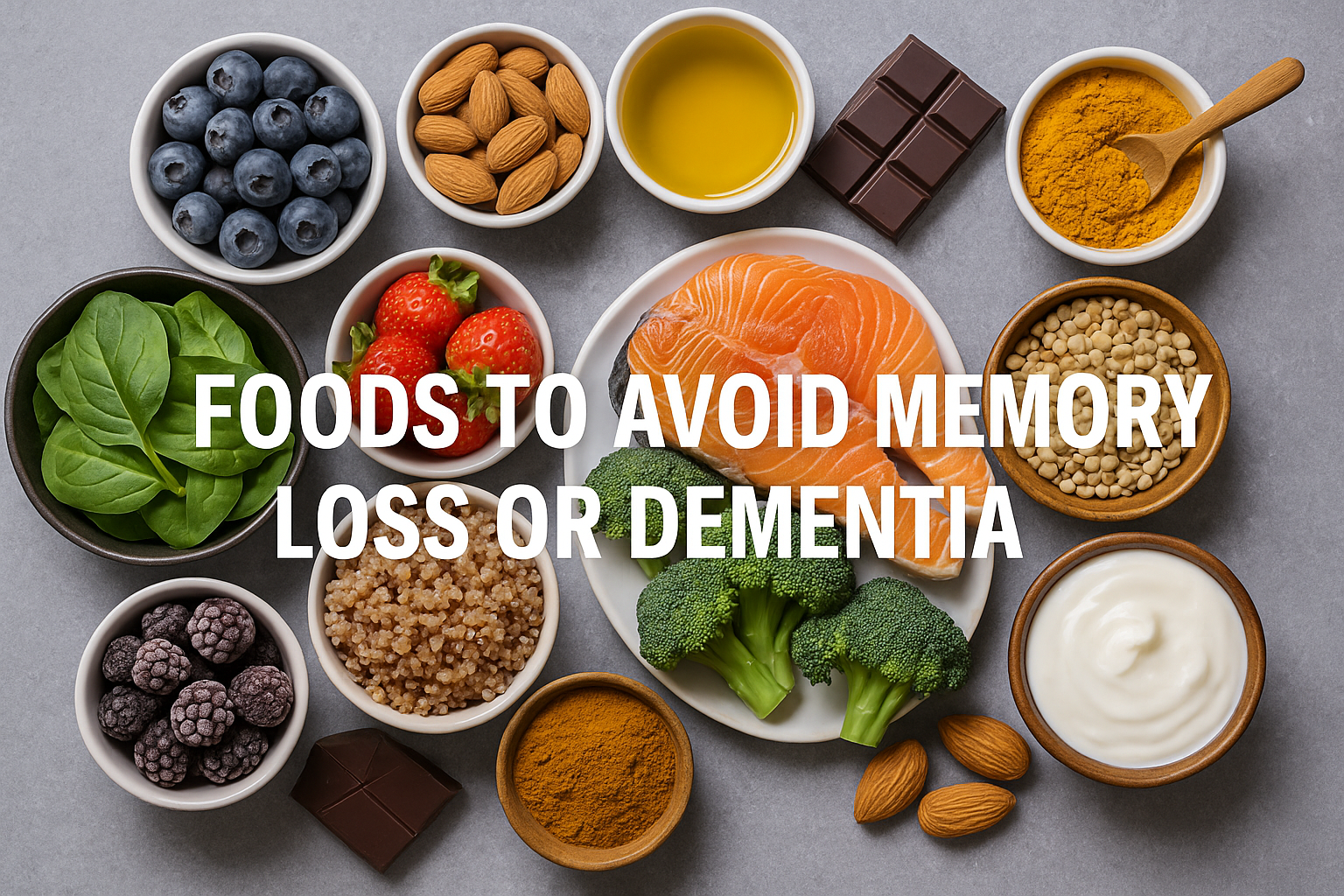 Foods That Help Ward Off Memory Loss and Dementia